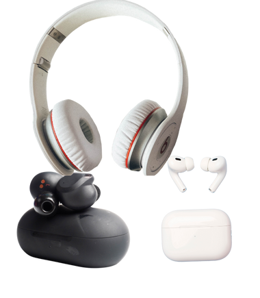 Shop headsets, earbuds, and AirPods at Gizmo’s Electronics – wireless, wired, and noise-canceling options for work, play, and music.